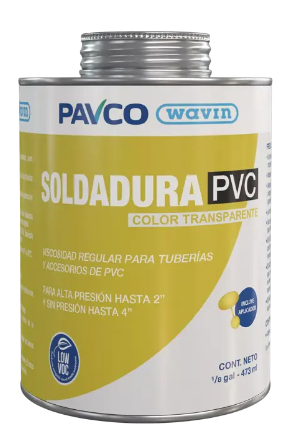 SOLDADURA PVC 1/8