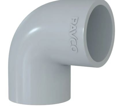 CODO PVC 45° SP 1/2" GO