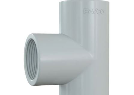 TEE PVC ROSCADA 1/2" GO